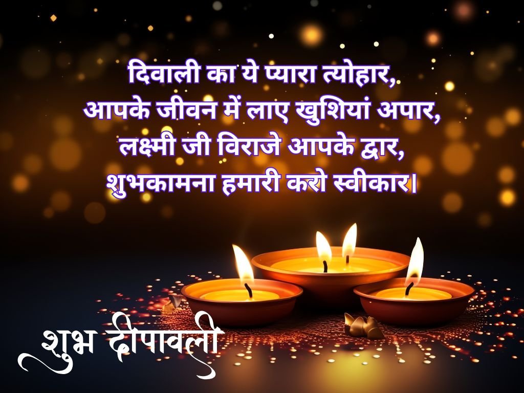 Happy Diwali Wishes in Hindi Shayari Download