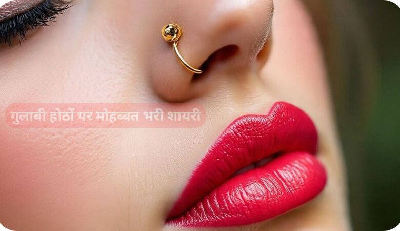 Best 20+ गुलाबी होठों पर मोहब्बत भरी शायरी 1 गुलाबी होठों पर मोहब्बत भरी शायरी
