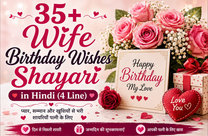Wife Birthday Wishes Shayari in Hindi