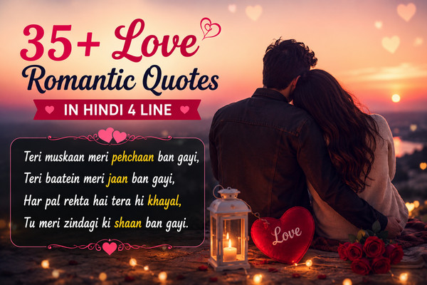 Love Romantic Quotes in Hindi