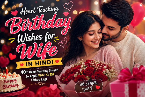dear wife heart touching birthday wishes for wife in hindi
